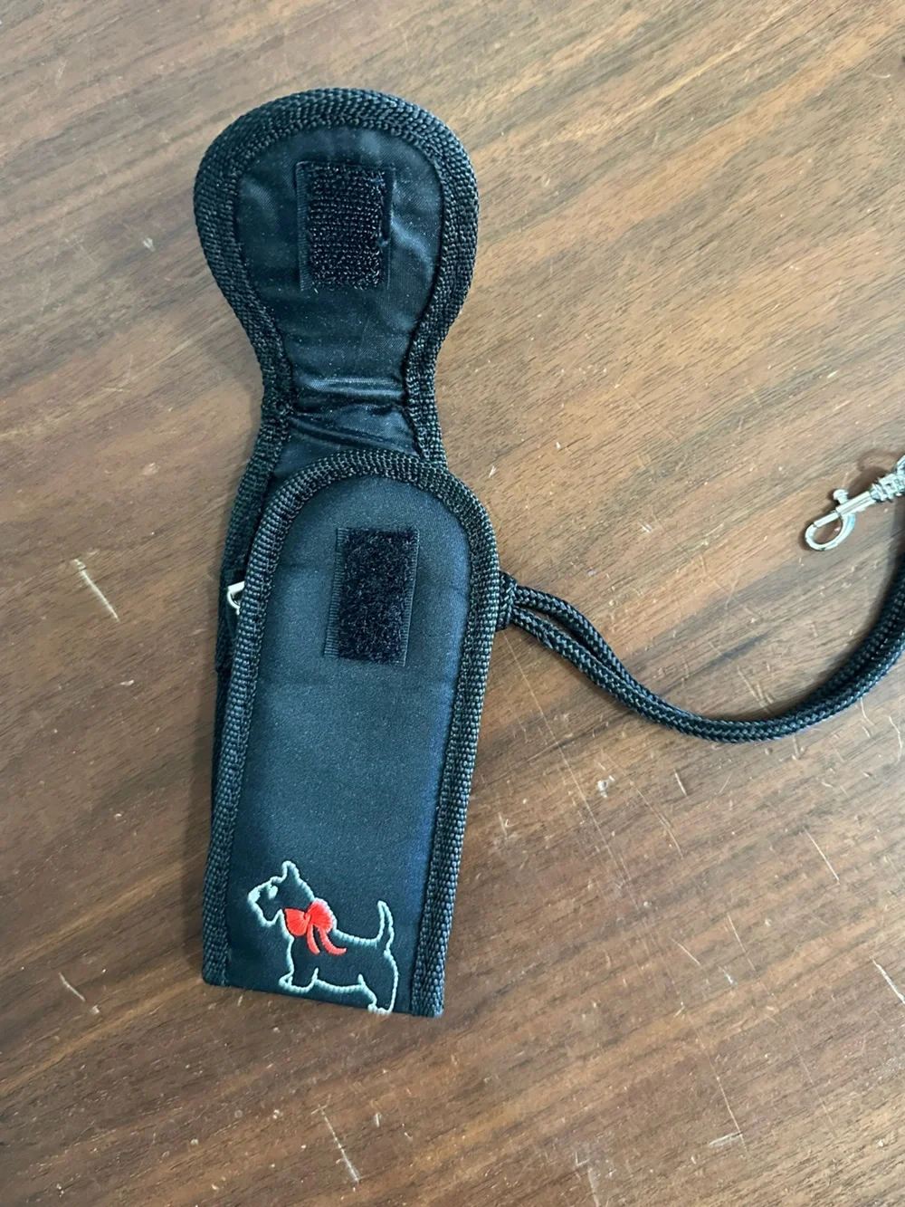 Y2K Mini Shoulder Bag with embroidered Scottish Terriers